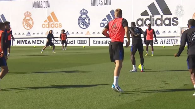 Toni Kroos continues to prepare the Clásico